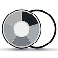 Grey Face Paint Palette - 6 Colors SFX Makeup for Halloween & Cosplay - Waterproof & Washable