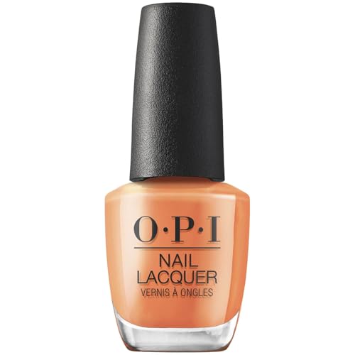 Nail Polish - Silicon Valley Girl Opaque Bright Orange - Long Lasting & Chip Resistant