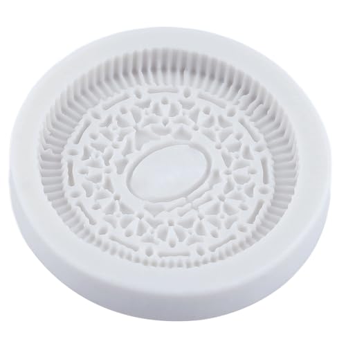 Cookie Fondant Molds Set of 4 - Donut Biscuit Silicone Mold with Variation B
