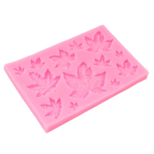 Autumn Maple Leaf Silicone Mold for Cake Decorating - Style D