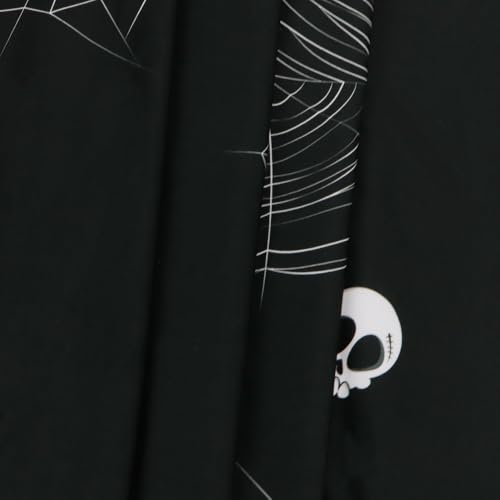 Halloween Tablecloth 60x84 Inch Rectangular Black Ghost Pumpkin Bats - Halloween Decor