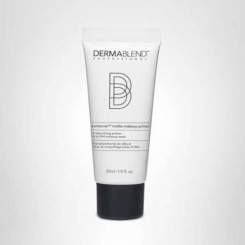 Dermablend Poresaver Matte Primer Face Makeup for Oily Skin, Lightweight Pore Minimizing & Blurring Face Primer, 24HR Wear, 1.0 Fl. Oz.