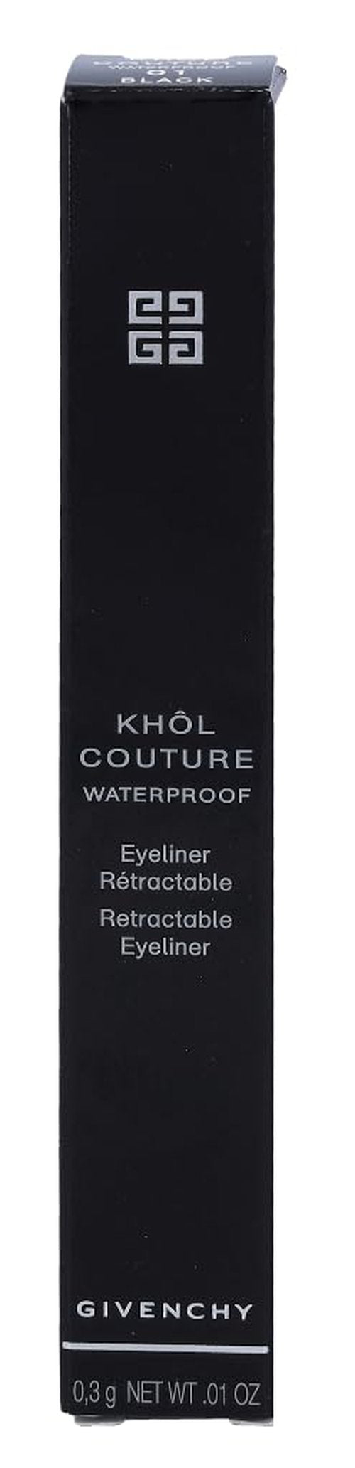 Khol Couture Waterproof Eye Pencil - N01 Black by Givenchy for Women - 0.01 oz Eye Pencil