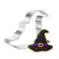 Large Halloween Witch Hat Cookie Cutter Stainless Steel 2.72x2.17 Inches