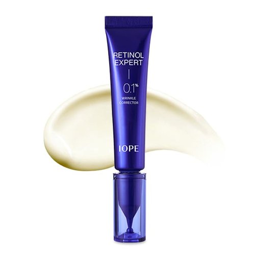 IOPE Retinol Expert 0.1% - Anti-Aging Serum with Pure Retinol, Reduce Wrinkles & Fine Lines, Pore Refining, Ideal for Retinol-Experienced User, Dermatologist Tested Korean Skincare, 1.01 fl.oz.