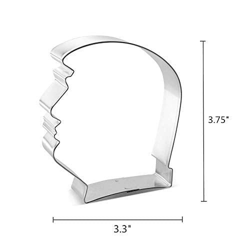 Patriotic USA Stainless Steel Cookie Cutter Mold for Baking & Crafts