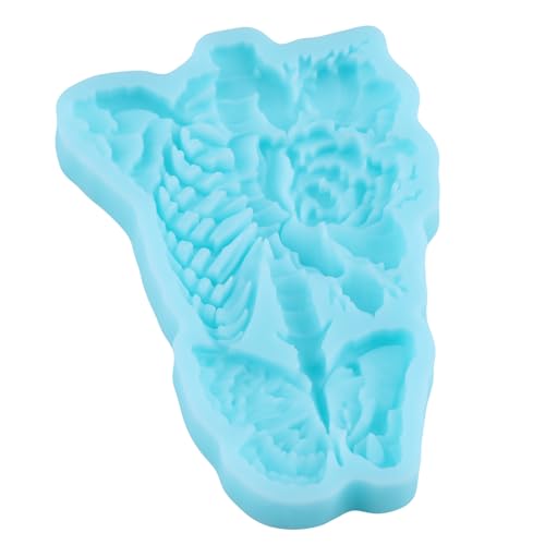 Halloween Skeleton Fondant Mold Butterfly Flower Silicone Mold - Style E
