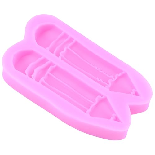 Back To School Pencil Silicone Mold - Style H, Cake & Candy Decoration