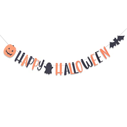 Halloween Banners and Decorations Pack - Bat Signs, Wreaths & Party Flags