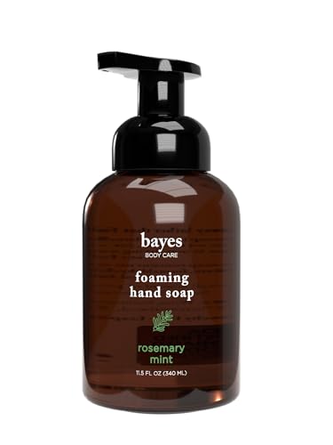 Foaming Hand Soap - Aromatic & Nourishing with Essential Oils - Rosemary Mint - 11.5 Fl Oz