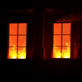 Halloween Fire Effect Projector Decorations for Windows & House Decor