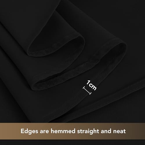 Black Rectangle Tablecloths for 8 Foot Tables - 6 Pack 60x120 Inch - Variation of THIS listing