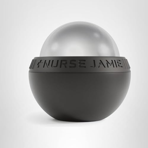 Nurse Jamie Super-Cryo Massaging Orb – Mini - Stainless Steel Cooling Roller for Face & Body to Reduce Puffiness & Soothe Skin