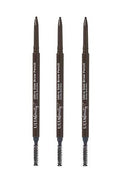 Ulta Beauty 3 Pack Ultra Slim Brow Pencil. Dark Brown. Size 0.003 oz