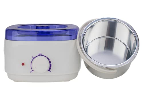 Electric Wax Warmer and Heater for Hair Removal with Adjustable Temperature