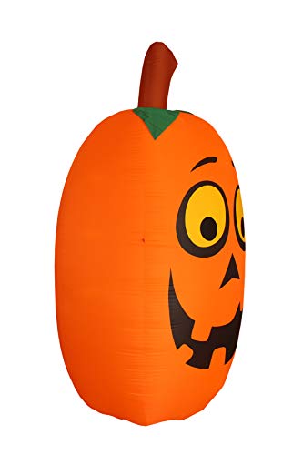 10 FT Tall Halloween Inflatable Pumpkin Decor with LED Lights - Jumbo Outdoor Inflatable