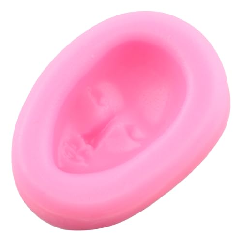 3D Human Face Silicone Fondant Mold - Style A Cake Decoration Tool