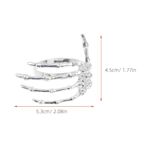 Skeleton Hand Napkin Holders Set of 6 - Halloween Gothic Table Decor