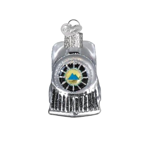Old World Christmas Coors Light Chill Train Glass Ornament - Holiday Beer Collection