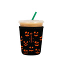 Insulated Neoprene Cup Sleeve for 16-20oz Cold Drinks - Fright Night Lights Variation