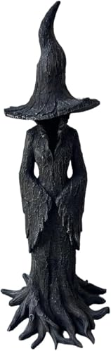 Enchanted Witch Statue 7.9'' Halloween Gothic Resin Decor - Dark Fantasy Figurine - Variation of THIS listing