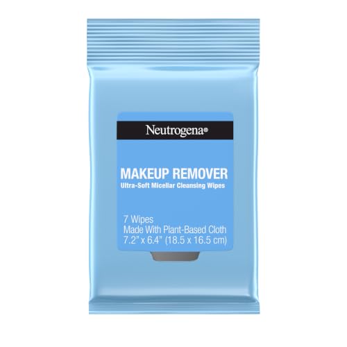Neutrogena Makeup Remover Wipes - 7 Count Travel Pack, Gentle & Effective