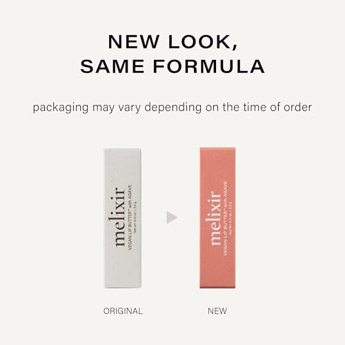 Melixir Vegan Lip Butter (12 Colors), Hydrating Tinted Lip Balm Stick, Bee-Free, Petrolatum-Free, Plant-Based, Moisturizes Dry & Chapped Lips With Shea Butter, Sheer, Natural Finish - #11 Autumn Rain