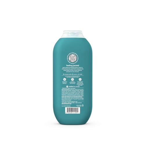 Method Limited Edition Body Wash, Feeling Jazzed with notes of Creamy Vanilla, Cocoa, and Musk, 18oz