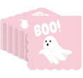 Cute Pink Halloween Ghost Napkins 100 Pcs Lace Edge Disposable Party Tableware