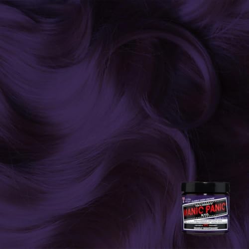 Semi Permanent Purple Hair Dye - Vibrant Long-Lasting Color 4 oz