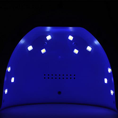 36W LED Nail Polish Dryer Lamp with Auto Sensor & LCD Display - Quick Cure