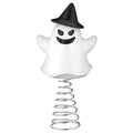 Halloween Ghost Tree Topper - Small Spooky Tree Decor for Christmas & Halloween