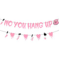 Halloween Scary Movie Night Banner Set - Glittery Party Decorations
