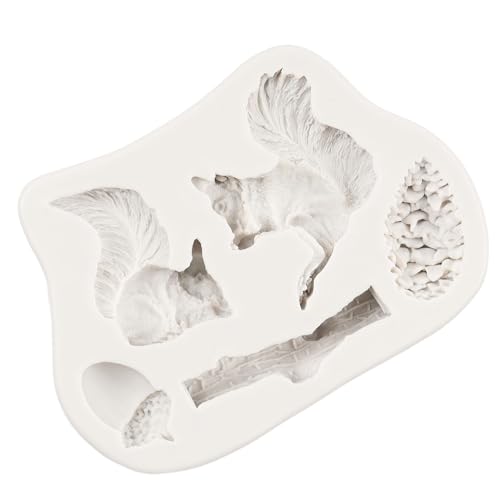 Squirrel Silicone Mold for Cake Decorating & Crafts - Style C