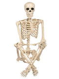 5 FT Life Size Skeleton Halloween Decoration with Posable Limbs