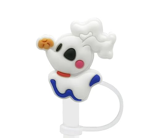 Halloween Bundle 6 Pack 10mm Silicone Straw Toppers Compatible With Stanley 30oz & 40oz Tumblers