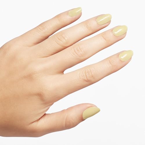 OPI Buttafly Nail Lacquer - Sheer Bright Yellow, Long-Lasting, Fast-Drying