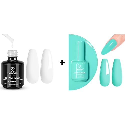 15ml Green Gel Nail Polish - Soak Off UV & LED Long-Lasting Manicure