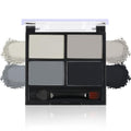 UOCK 01# Gray Eyeshadow Palette - Natural Nude Neutral Long-Lasting Makeup