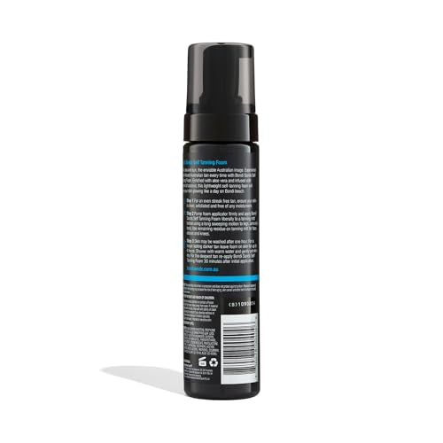 Bondi Sands Dark Self Tanning Foam | Lightweight, Self-Tanner Foam Enriched with Aloe Vera and Coconut Provides an Even, Streak-Free Tan | 6.76 oz/200 mL