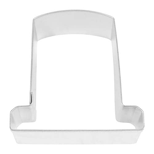 3.25-Inch Tombstone Cookie Cutter for Halloween Baking, Fondant & Crafts