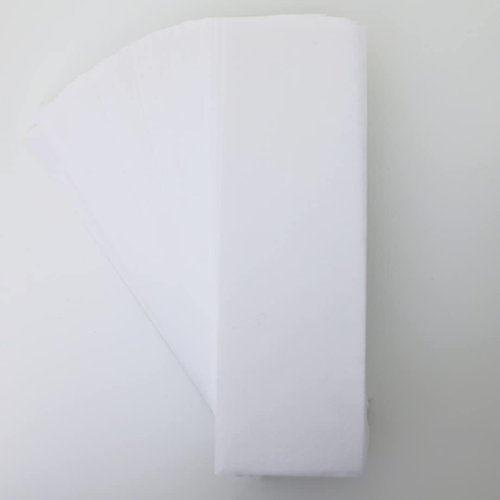Omwah Beauty Professional Salon Grade Facial and Body Non Woven Epilating Wax Strips Large 3 x 9 Hair Removal (200 Count)