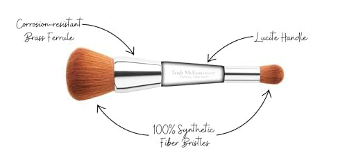 Trish McEvoy Wet/Dry Brush for Even Skin | Perfect for Flawless Makeup Application