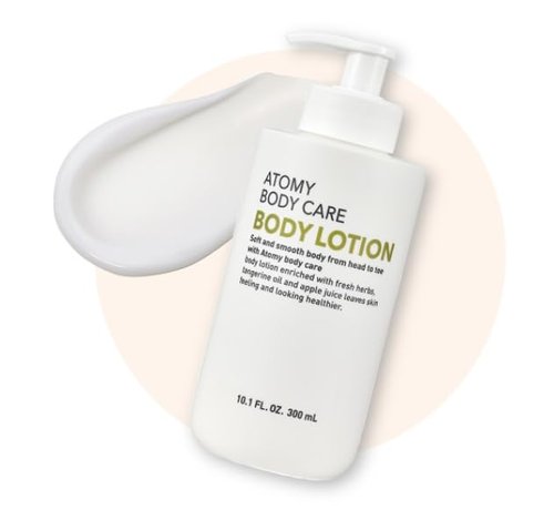 BC233 Korean Body Care Body Lotion (300ml 10.1 fl oz.) Non-Sticky Texture, Light and Refreshing