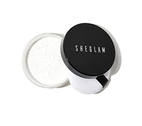 Sheglam Translucent Setting Powder - Oil Control, Flawless Finish, No Talc