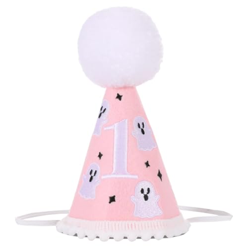 Kids Spooky First Birthday Hat - Halloween Ghost Party Accessory