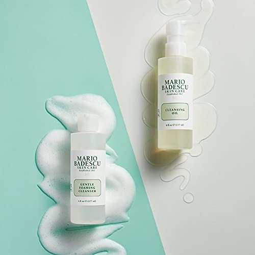 Mario Badescu Gentle Foaming Facial Cleanser - Deep Cleansing & Hydrating Face Wash for All Skin Types