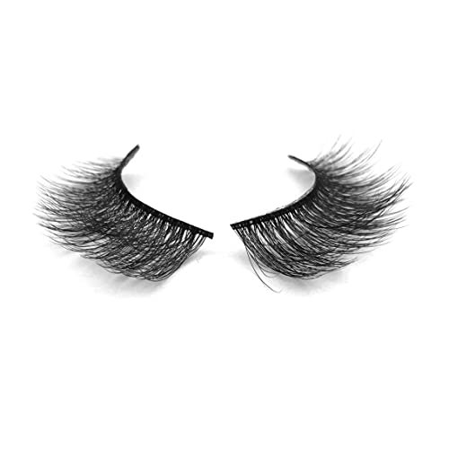 Luxury False Eyelashes 15 Pairs - 5 Styles, Handcrafted Natural Look - B