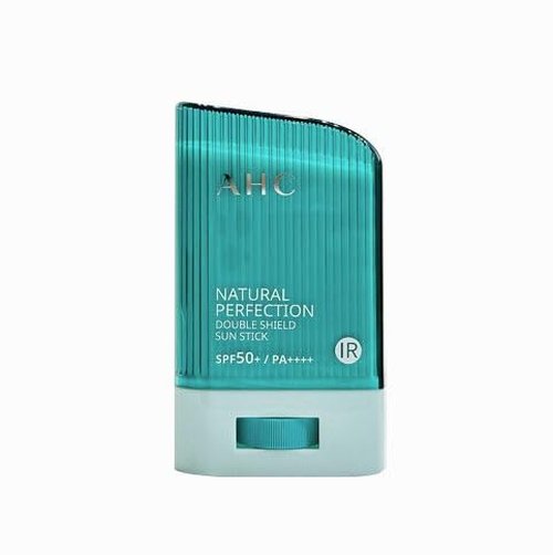 AHC Natural Perfection Double Shield Sun Stick - SPF 50+ PA++++ | 22g for Ultimate Sun Protection