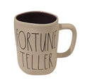 Rae Dunn Halloween Ceramic Coffee Mug - Fortune Teller 16oz Handcrafted